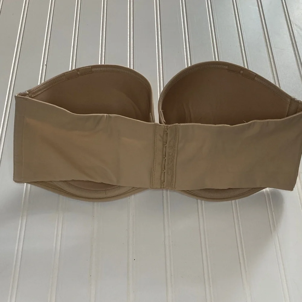 Cacique smooth boost strapless multi-way Strapless Bra 40DDD - Tan